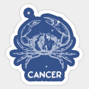 Cancer Constellation Sticker